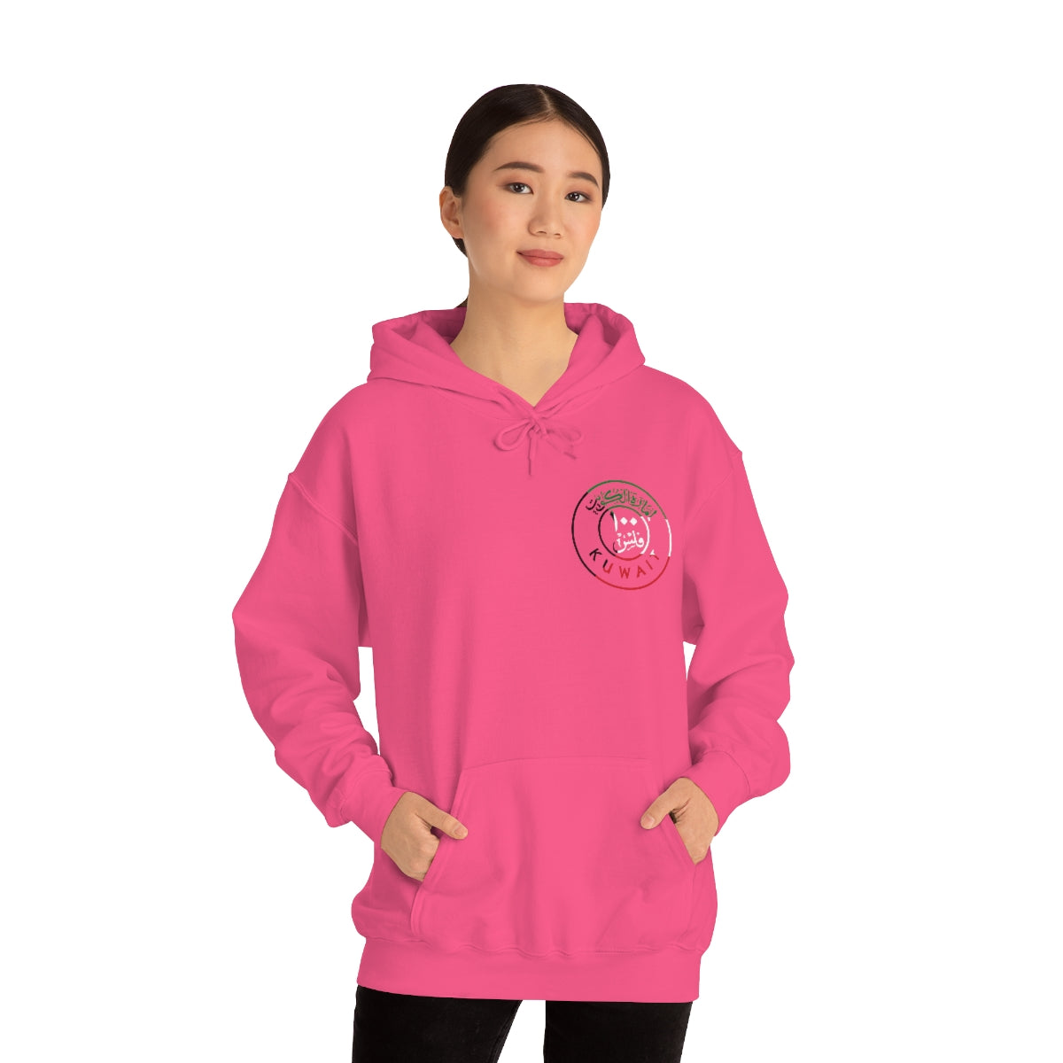 Double Sided Print Hoodie - 100 Fils