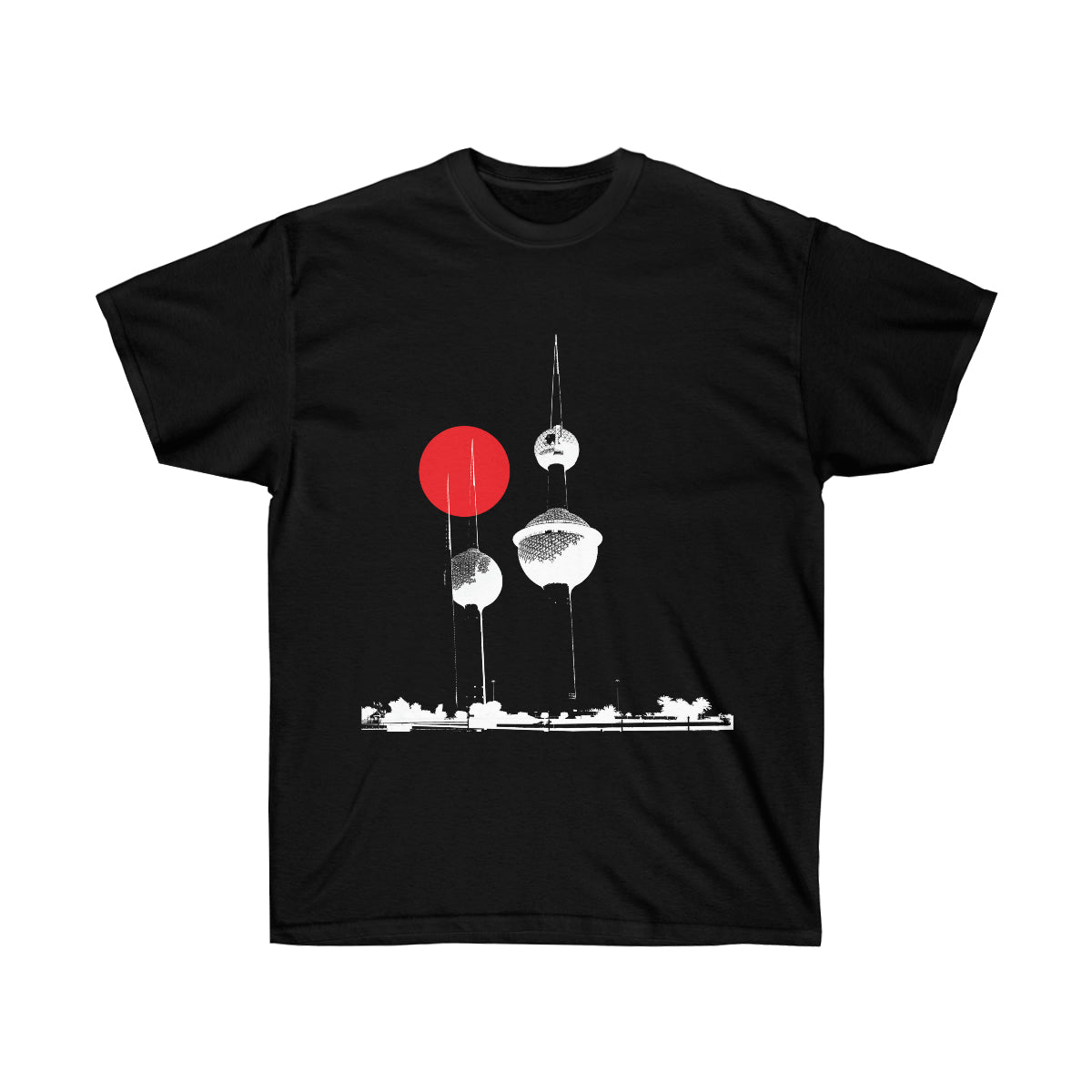 Kuwait Towers Cotton Tee