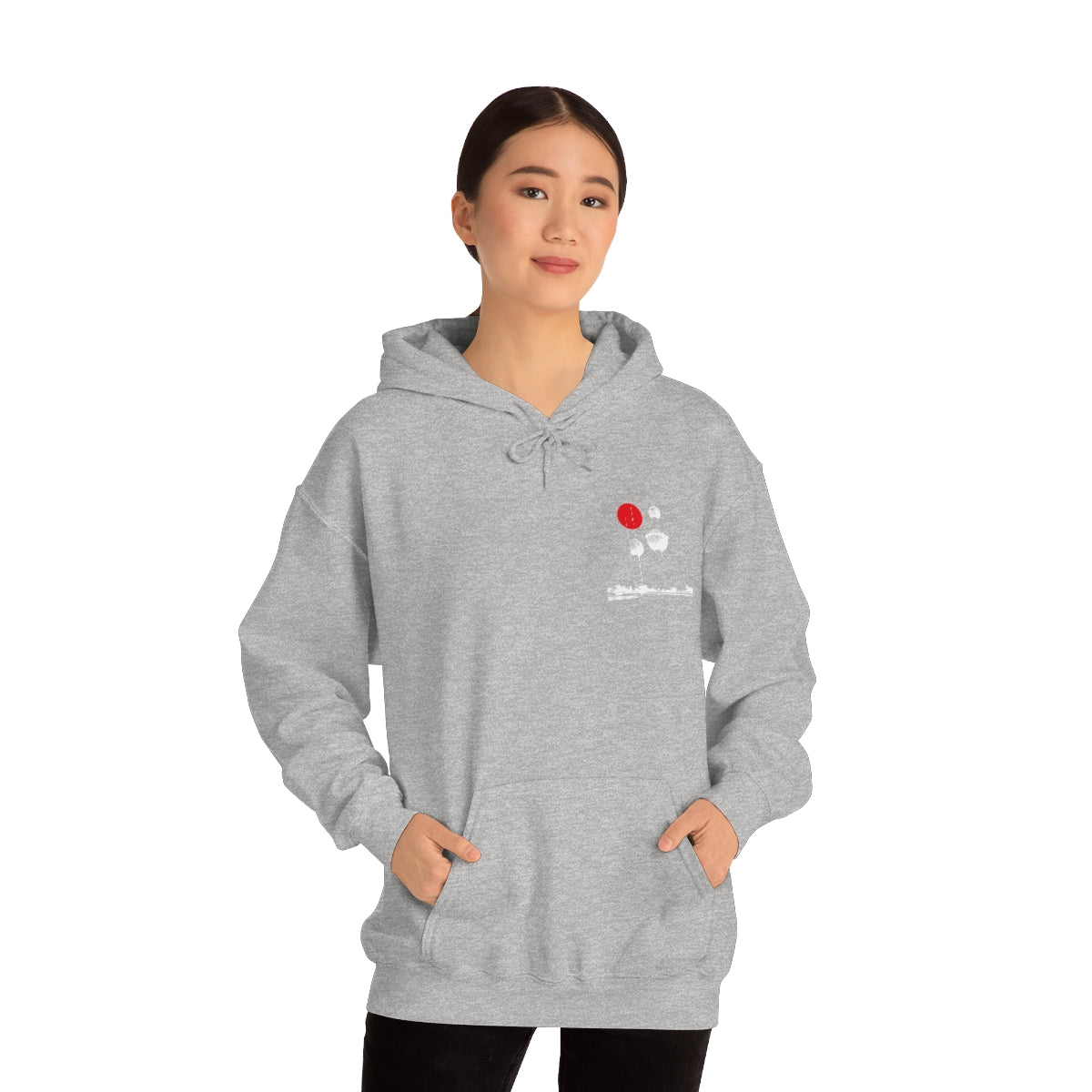 Double Sided Print Hoodie - Kuwait Towers