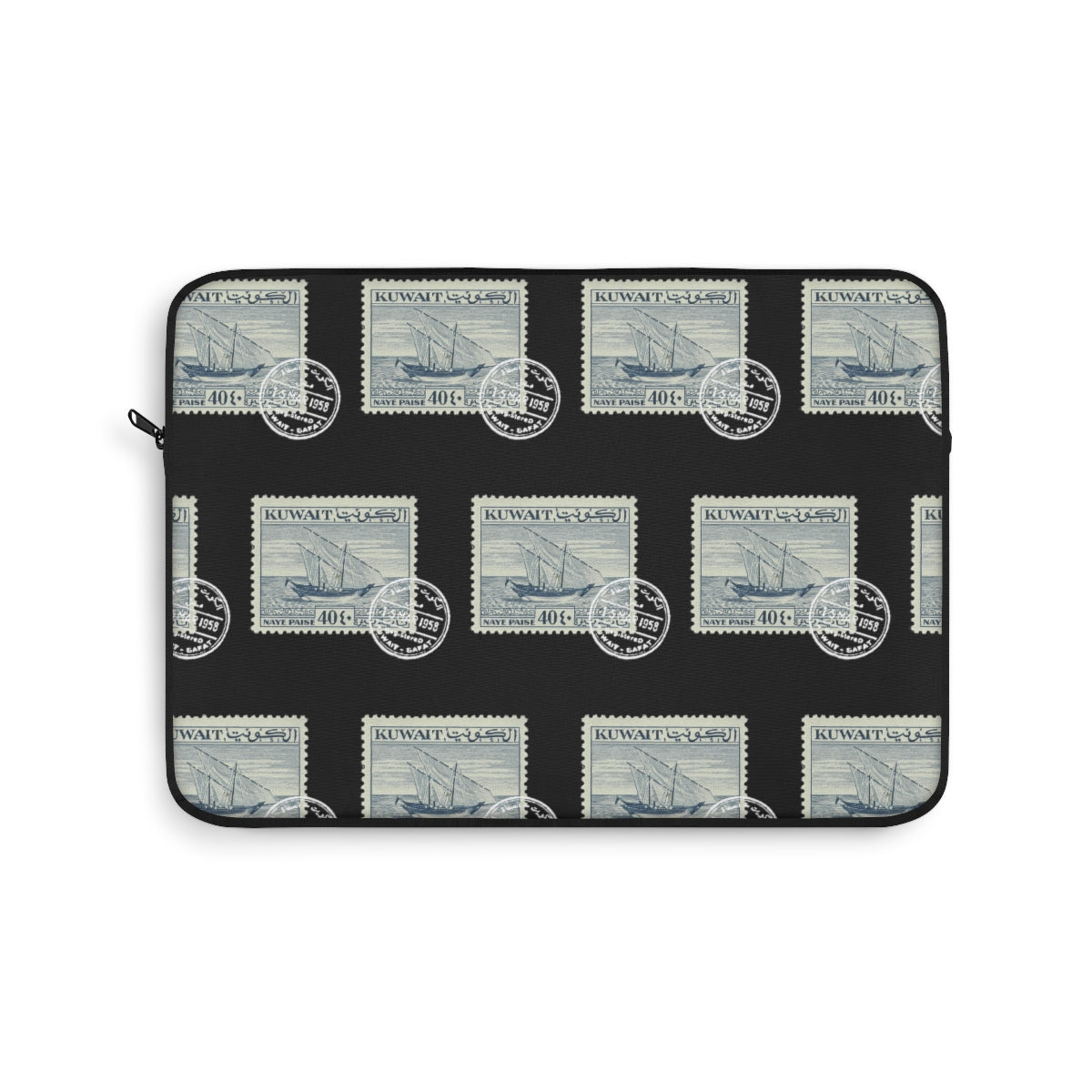 Kuwait Stamp Laptop Sleeve