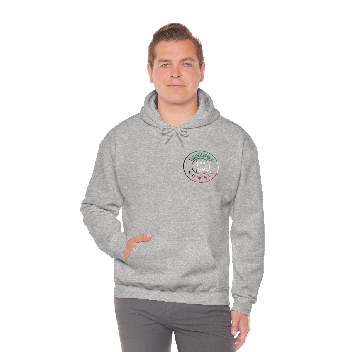 Double Sided Print Hoodie - 100 Fils