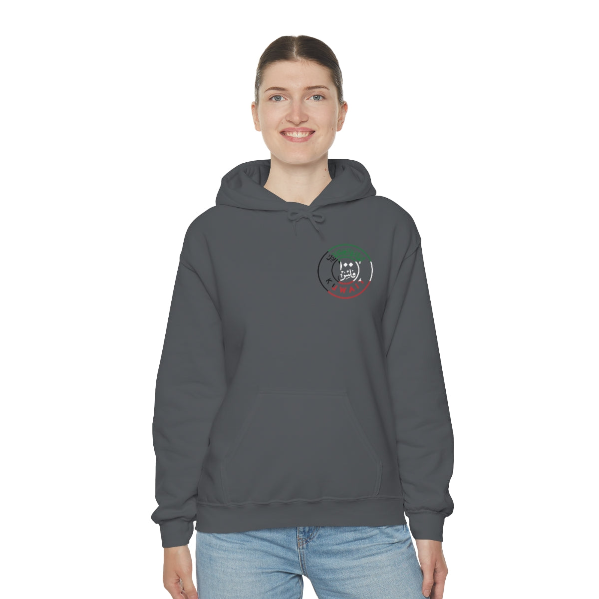 Double Sided Print Hoodie - 100 Fils