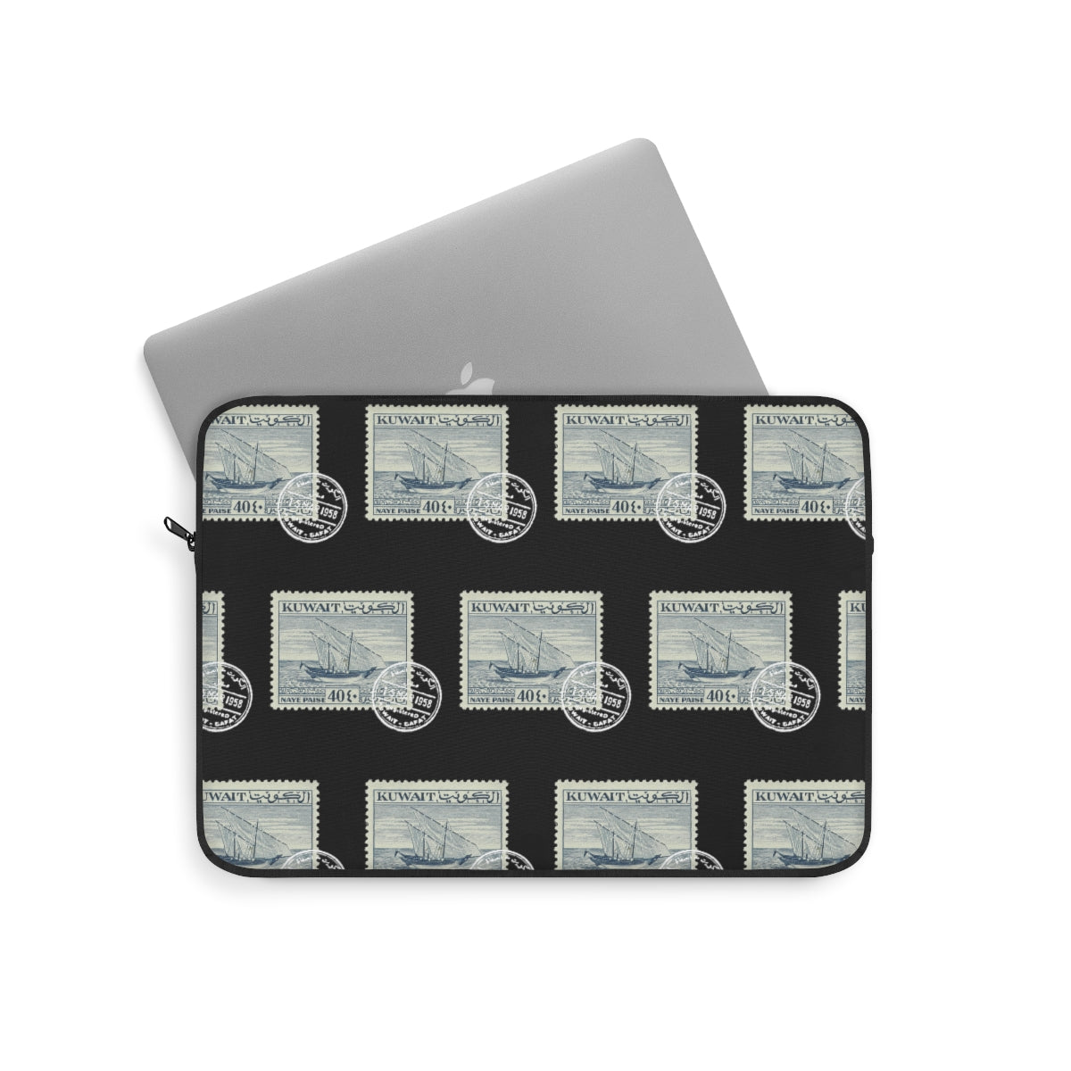 Kuwait Stamp Laptop Sleeve