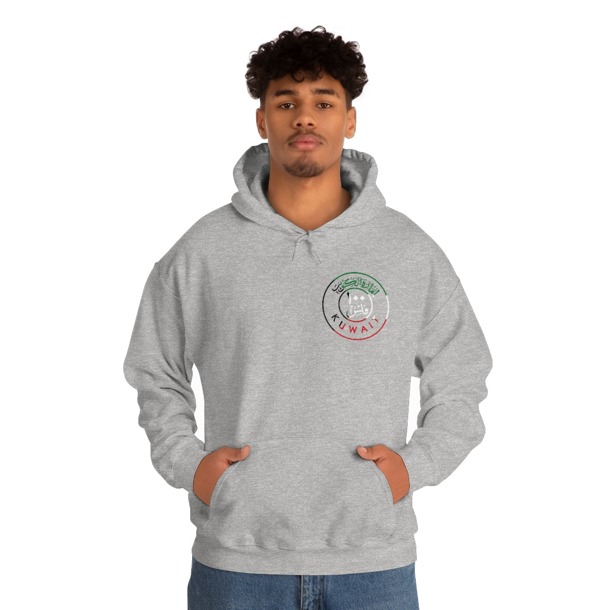 Double Sided Print Hoodie - 100 Fils