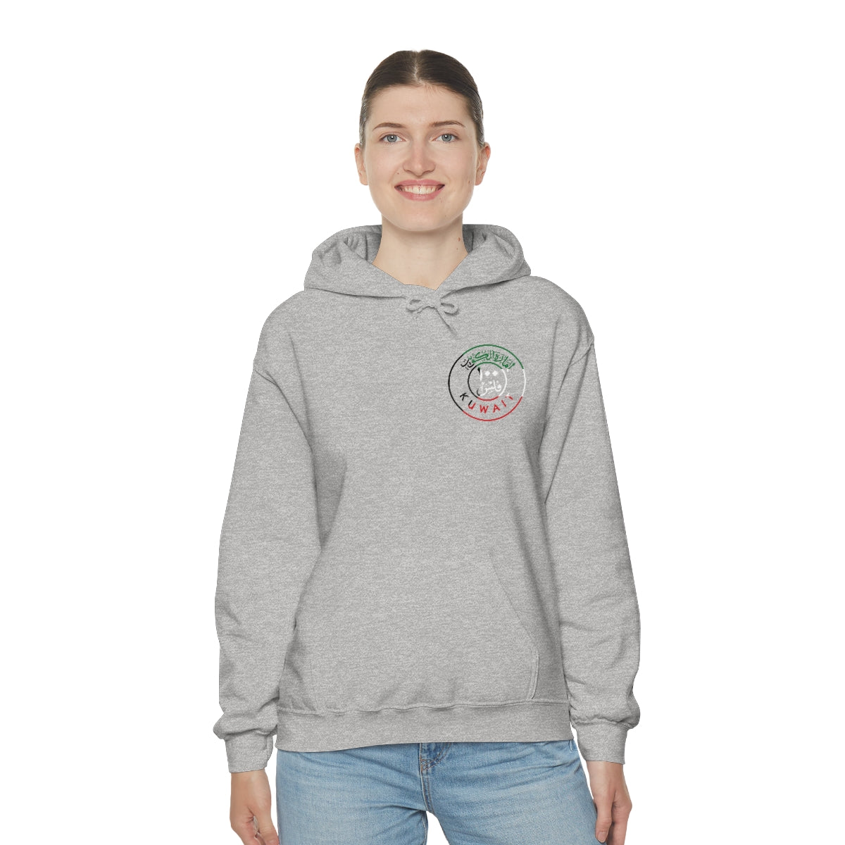 Double Sided Print Hoodie - 100 Fils