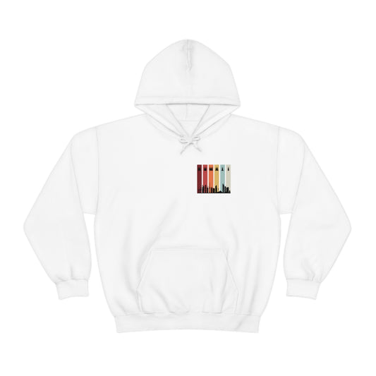 Double Sided Print Hoodie - Kuwait Sky Line