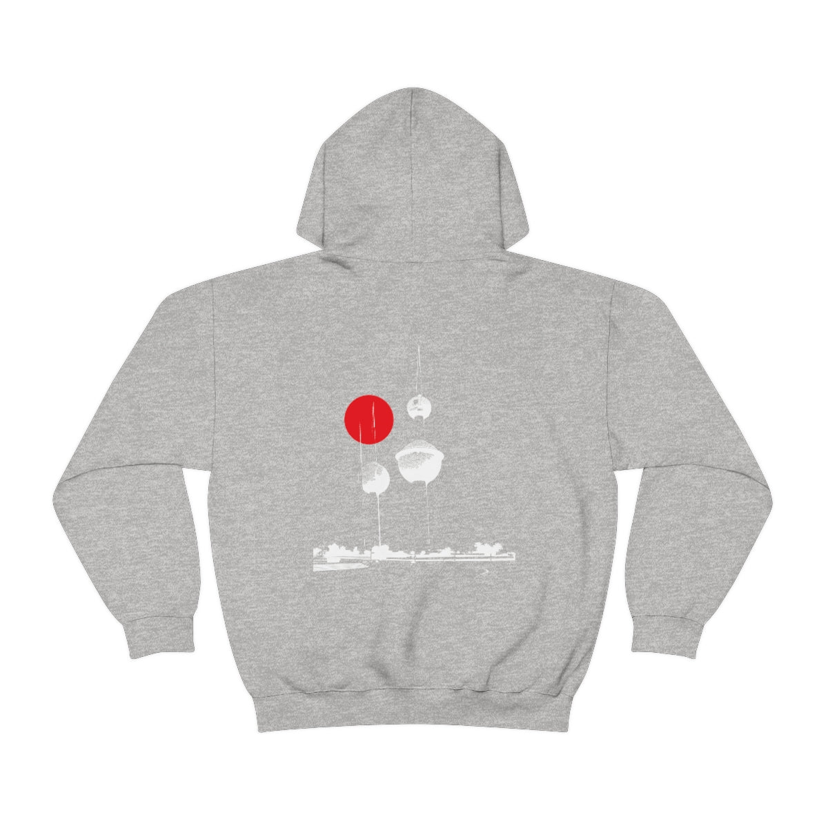 Double Sided Print Hoodie - Kuwait Towers