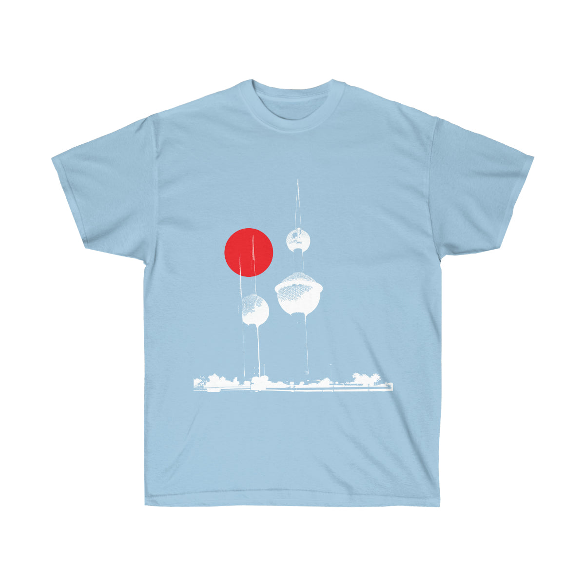 Kuwait Towers Cotton Tee