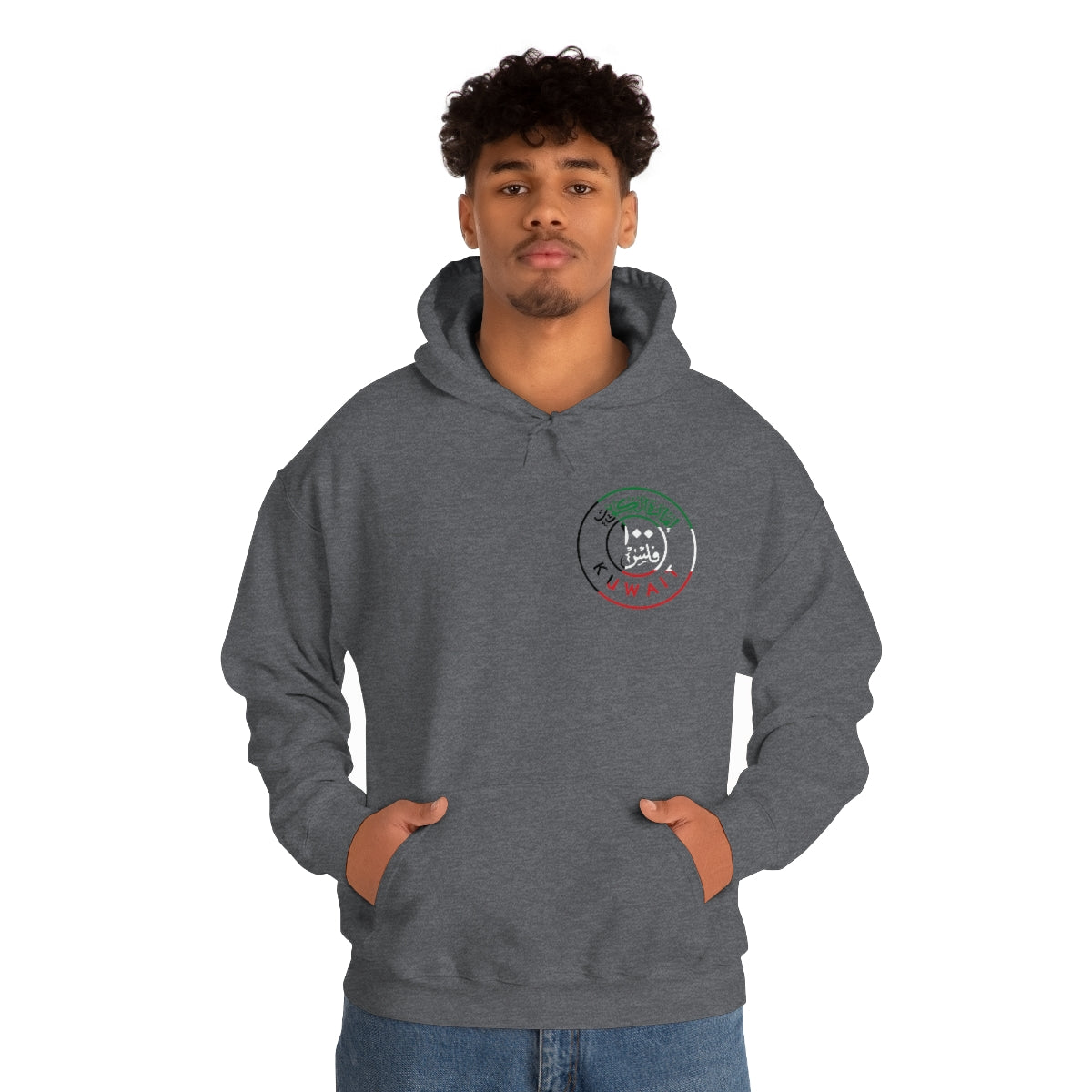 Double Sided Print Hoodie - 100 Fils